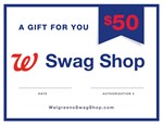 Walgreens Swag Shop Gift Certificate